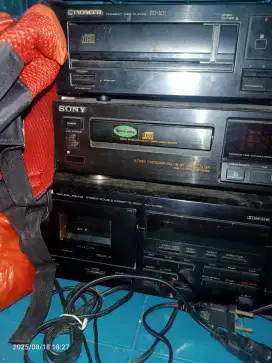 CD Sony , CD Pioneer, tape deck yamaha