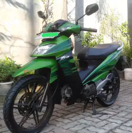 Kawasaki ZX 130 last Edition 2008 Hijau Terawat Full Originl