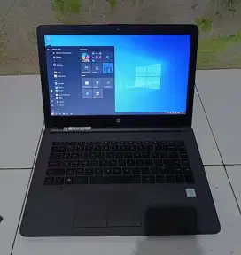 Laptop hp core i5 gen 7 ram 8/SSD 256 batre awet tanpa minus