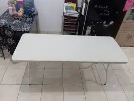 3 buah MEJA SERBAGUNA LIPAT ACE MERK NEWSTORM KANTOR, RESTORAN