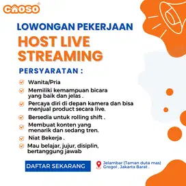 HOST LIVE STREAMING