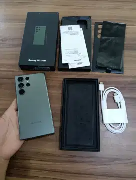 Samsung Galaxy S23 ultra 5G 12/512 seken masih mulus banget