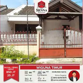 DIJUAL / SEWA CEPAT BUTUH UANG RUMAH BAGUS SIAP HUNI WIGUNA TIMUR