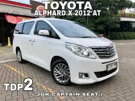 TERMURAH TOYOTA ALPHARD X 2012 AT