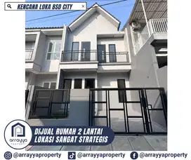 RUMAH 2 LANTAI SIAP HUNI MURAH DI KENCANA LOKA BSD .ARB91.
