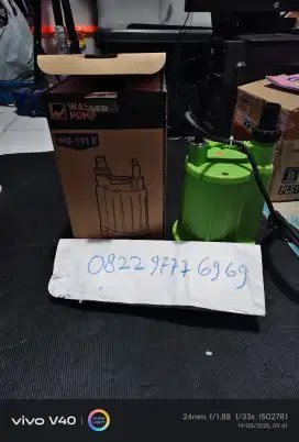 Pompa kolam koi dan mesin kolam arwana wasser wd 101e