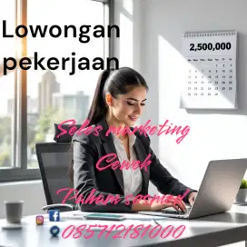 Lowongan kerja seles marketing