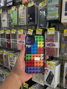 Softcase Electroplate Lens Pattern iPhone 12