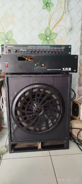 Dijual Power Ampli rakitan+mp3 bluetooth