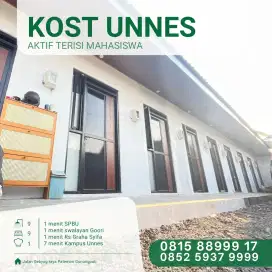 Kost modern industrial pinggir jalanraya gebyok dekat UNNESJawa Tengah