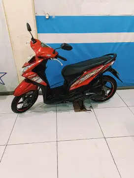HONDA BEAT CW SPORTY FI 2014 MERAH GLOSSY MINUS PEMAKAIAN
