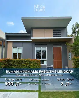 Dijual Rumah Baru 36/72 Dekat Stasiun Cisauk –Harga Promo Rp 305 Juta
