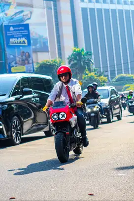 CFMoto Papio X1 2024, 1.708 Km – Mini Bike Neo-Retro