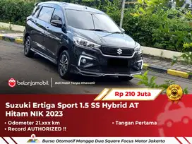 [ WARRANTY ] Suzuki Ertiga Sport 1.5 SS Hybrid AT Hitam 2023 2024