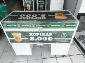 Gerobak jualan minuman dan makanan