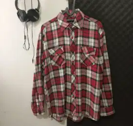 Dijual Jaket Flannel Pria Merk Polo Ralph House Ukuran M Kondisi Mulus