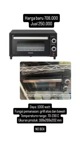 Panasonic Oven Toaster (NTH900KSR)