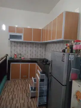 Kitchen set alumunium harga termurah langsung pembuatan sendiri