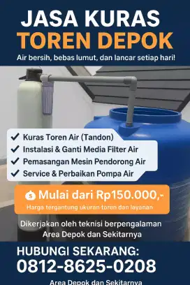 jasa kuras toren depok