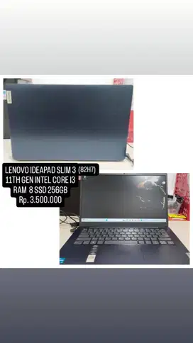 LAPTOP LENOVO IDEAPAD SLIM 3 (82H7)