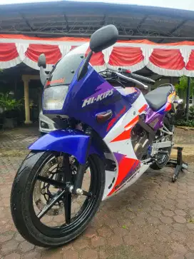 Kawasaki Ninja 150 SSR 2005 Biru Pajak Baru Good Condition