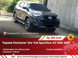 [ LOW KM ] Toyota Fortuner Vrz Trd Sportivo AT 2017/2018