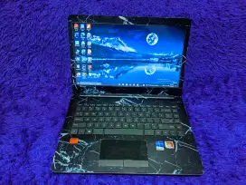 Laptop hp14 AMD a9 ram 8gb spek gaming n desain