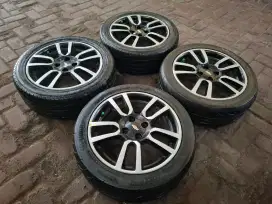 Velg Ban Tebal Ori Chevrolet Aveo R16 Spin Spark Lova March Datsun GO