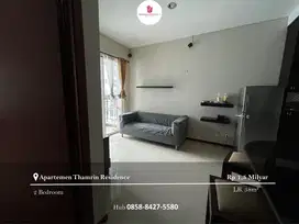 Dijual Apartement Thamrin Residence 2BR Furnished Lantai Sedang