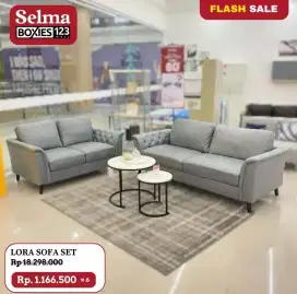 Sofa set ruang tamu