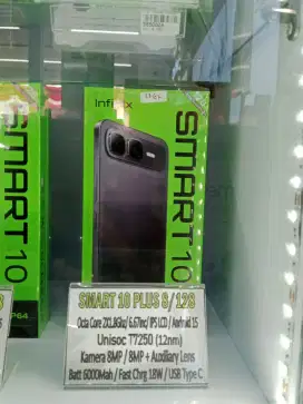 CICILAN TANPA DP SEGAMPANG ITU CICILAN HANDPHONE INFINIX SMART10 4/128