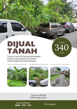 Tanah View Cantik Jalan Siblat Cansari Semarang