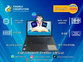 ASUS VIVOBOOK A1400EA-VIPS351 CORE I3-GEN11|RAM 8GB|SSD 512GB|BACKLITE