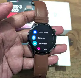Amazfit GTR 3 PRO brown leather fullset mulus original