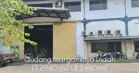 Dijual Butuh Cepat Laku Gudang Margomulyo Indah Surabaya Strategis