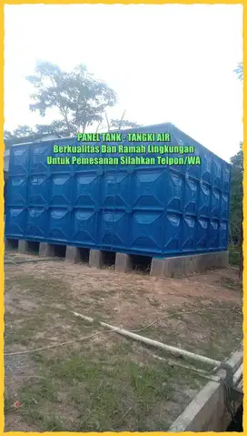 TANGKI AIR - GROUND TANK - TANGKI PANEL - PANEL TANK - TANGKI PANEL