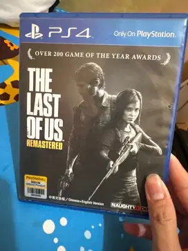 Kaset ps4 the last of us remastered