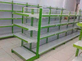 RAK GONDOLA T. 150 CM BAHAN TEBAL HARGA MURAH