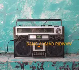 JVC FM AM SW radio tape kaset pita antik jadul kuno tua klasik boombox