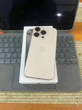 Iphone 16 pro 256gb desert ex garansi inter