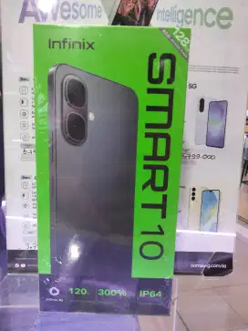 Infinix smart 10 4+4/128 new segel