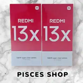 REDMI 13X RAM 8/256 NEW Segel Garansi Resmi 1 Tahun