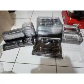 Mika plus sendok dan garpu Mika plastik 4b mika mochi 1 dan 3 kotak