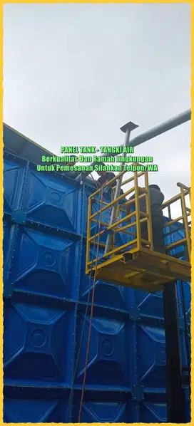 TANGKI PANEL FRP - PANEL FRP - PANEL TANK - GROUND TANK - TANGKI PANEL