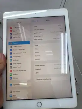 Ipad 6 32 gb wifi only unit charger ex internasional
