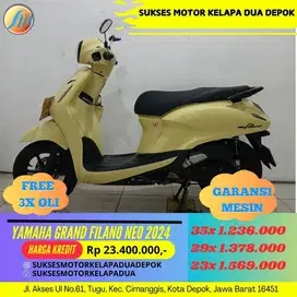 YAMAHA GRAND FILANO NEO 2024 CASH/KREDIT PROSES CEPAT SYARAT MUDAH