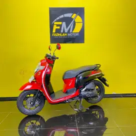 Honda Scoopy Th 2018 warna merah hitam pajak hidup