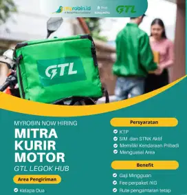 Lowongan kurir motor