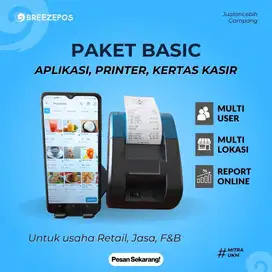 Paket Aplikasi & Mesin kasir android
