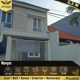 Dijual Rumah Manyar Sukolilo Surabaya